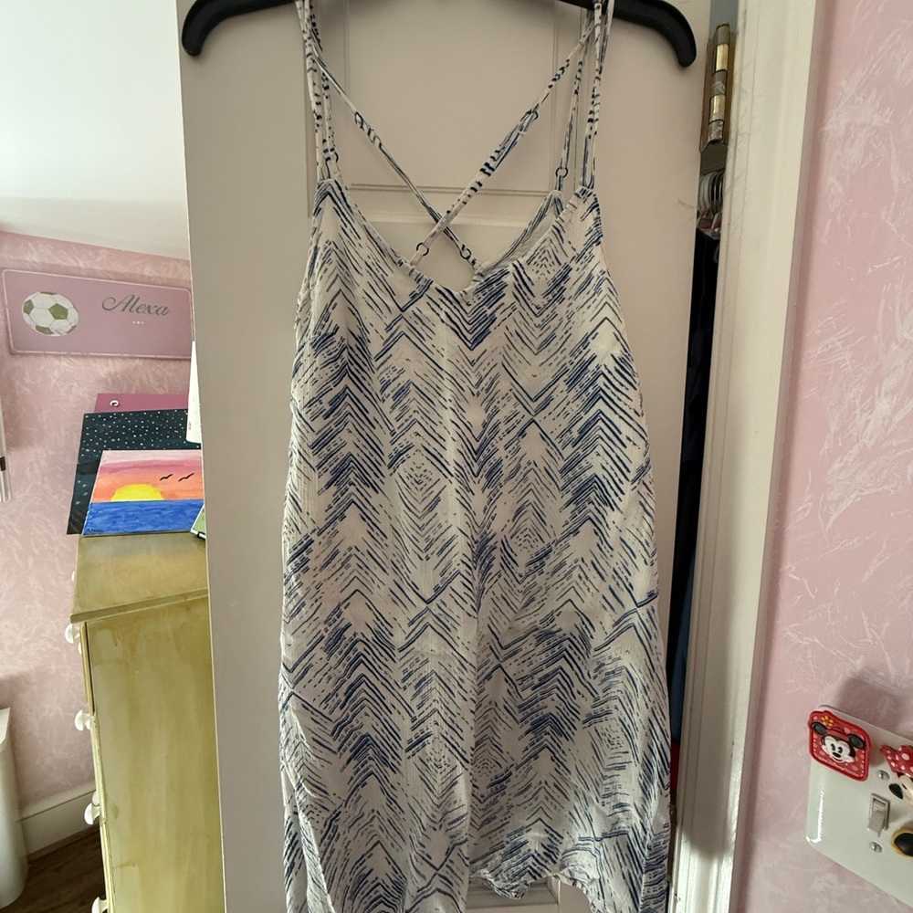 O'neill Blue And White Patterned Knit - image 1